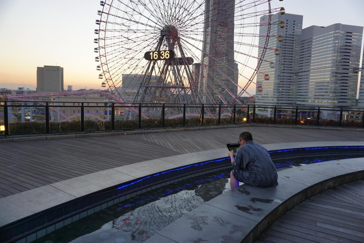 Hotel Yokohama Minatomirai Manyo Club Extérieur photo