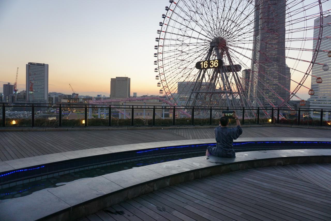 Hotel Yokohama Minatomirai Manyo Club Extérieur photo